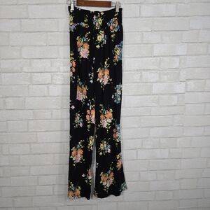 O'Neill black floral pants